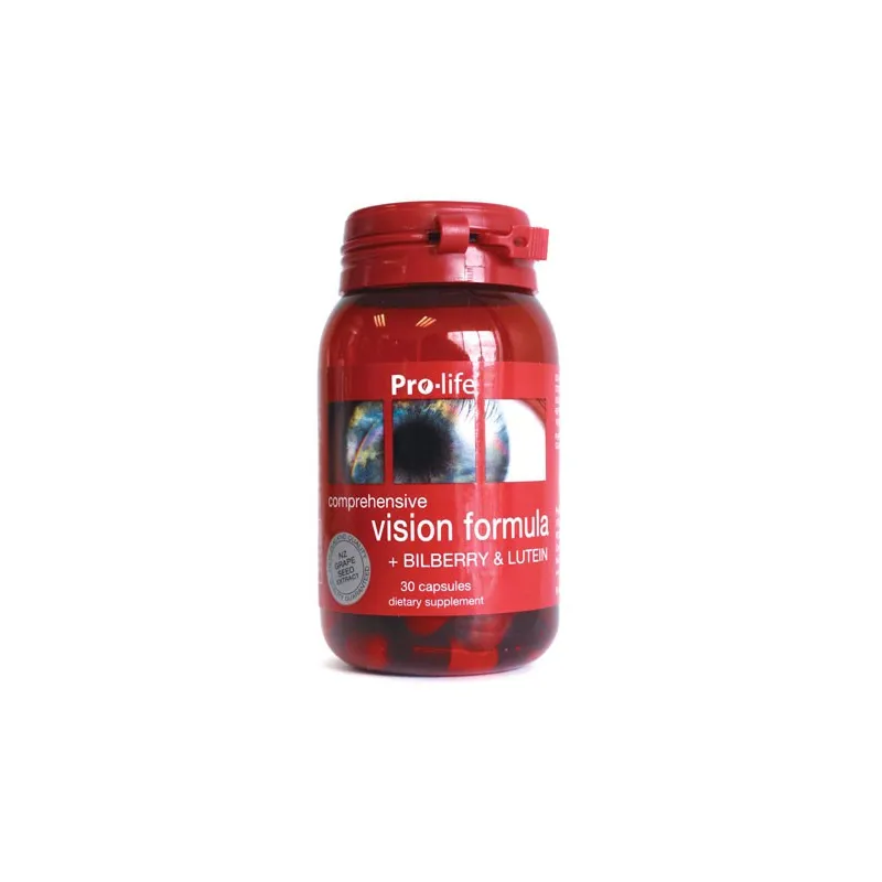 Vision Formula 30 Capsules – bottle front view