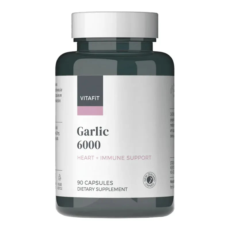 New Zealand Green Health Odourless Garlic Oil 90 Capsules – bottle front view