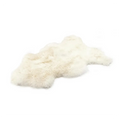 Large Sheep Skin Rug – bottle front view