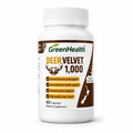 Deer Velvet 1000mg 60 Capsules – product benefits and ingredients graphic
