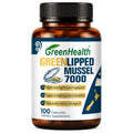 Green Lipped Mussel 7000mg 100 Capsules – bottle front view